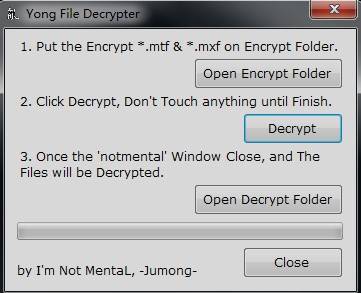 I'm Not MentaL - Yong Online Decrypter (Convert Mxf & Mtf files to X and Dds files) - RaGEZONE Forums