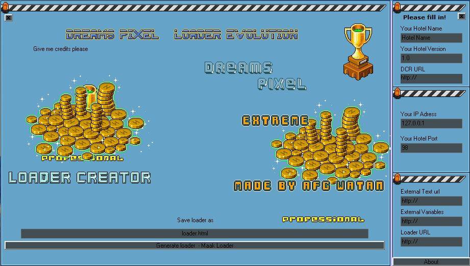afg-watan - [Rel] [Updated] Dreams Pixel Loader Maker - Login field deleted - [Updated!!] [Rel] - RaGEZONE Forums