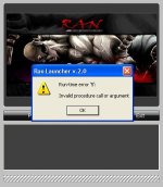 error.JPG - [Release] Launcher 2.0 Beta!!! - RaGEZONE Forums