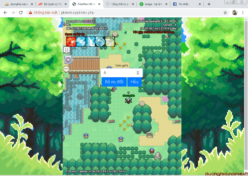 0oVUfMA - [Releases] Pokemon Multiplayer transformation HTML - RaGEZONE Forums