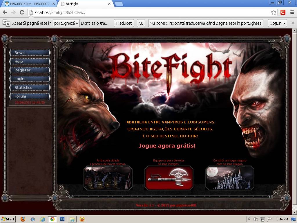 Bitefight MMORPG Game