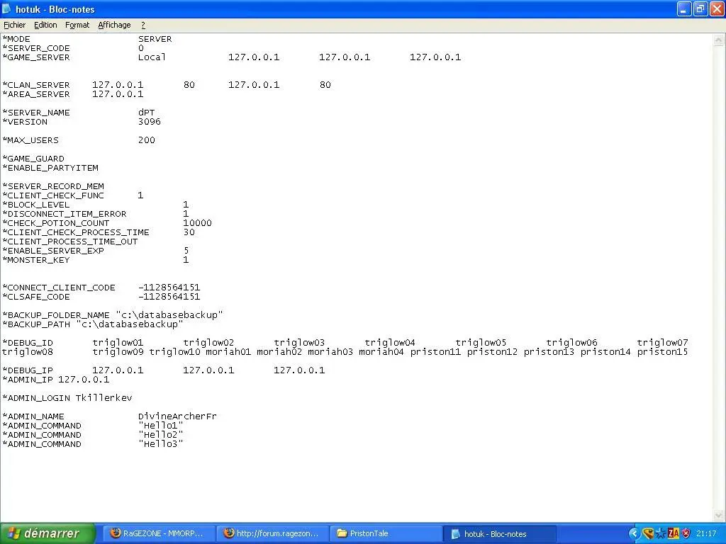 About jpt server file | RaGEZONE - MMO Development Forums