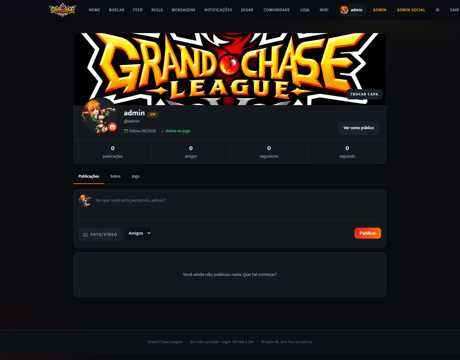 10-perfil - UPDATE SOURCE FIRSTCHASE + WEBSITE - RaGEZONE Forums