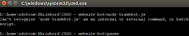 16674691327c21a46b02e4a5e57c8f90 - Ubuntu nodejs error - RaGEZONE Forums