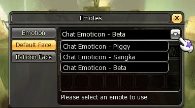 Custom Emote Groups / Emote Items | RaGEZONE - MMO Development Forums