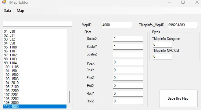 Finding map IDs? | RaGEZONE - MMO Development Forums
