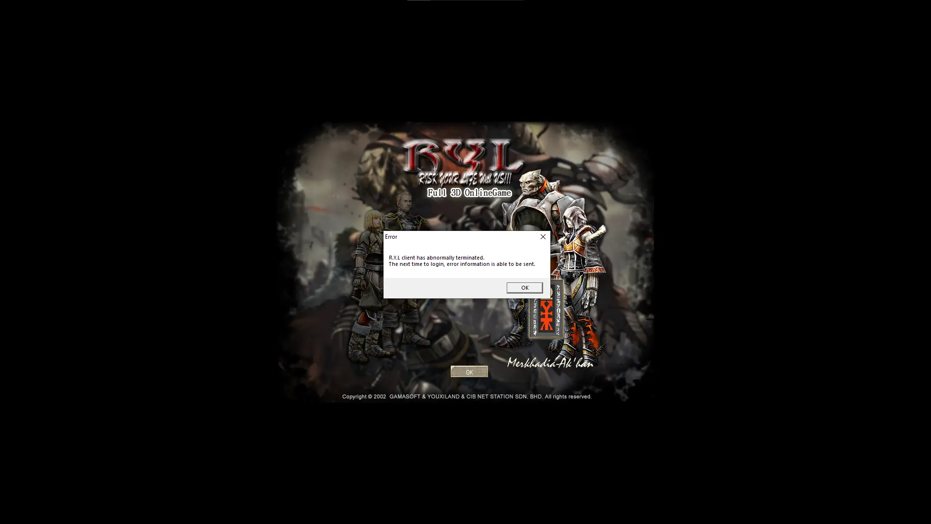 Server 2240 Client side Error | RaGEZONE - MMO Development Forums