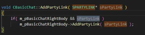 Party Link Source | Page 4 | RaGEZONE - MMO Development Forums