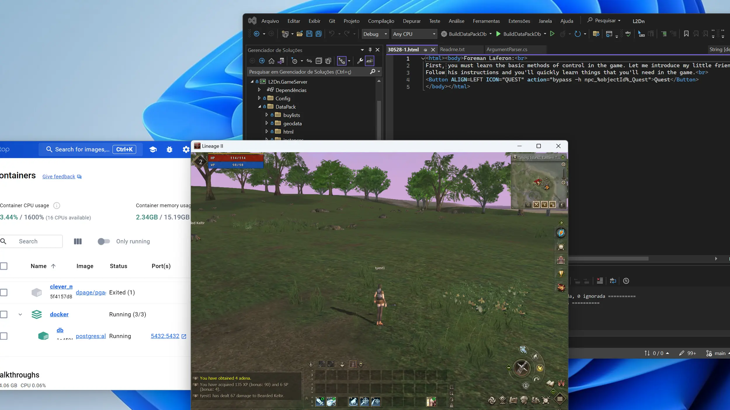 I'm developing the new Lineage 2 Classic server in .NET | RaGEZONE ...
