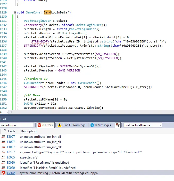 1734340033022 - PTEU Source Code S3 [Updated 03-23-2025 - VS 2022] - RaGEZONE Forums