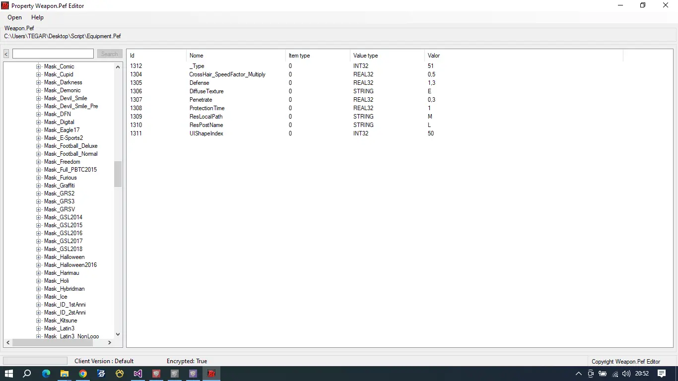 this app Weapon.Pef Editor Share | RaGEZONE - MMO Development Forums
