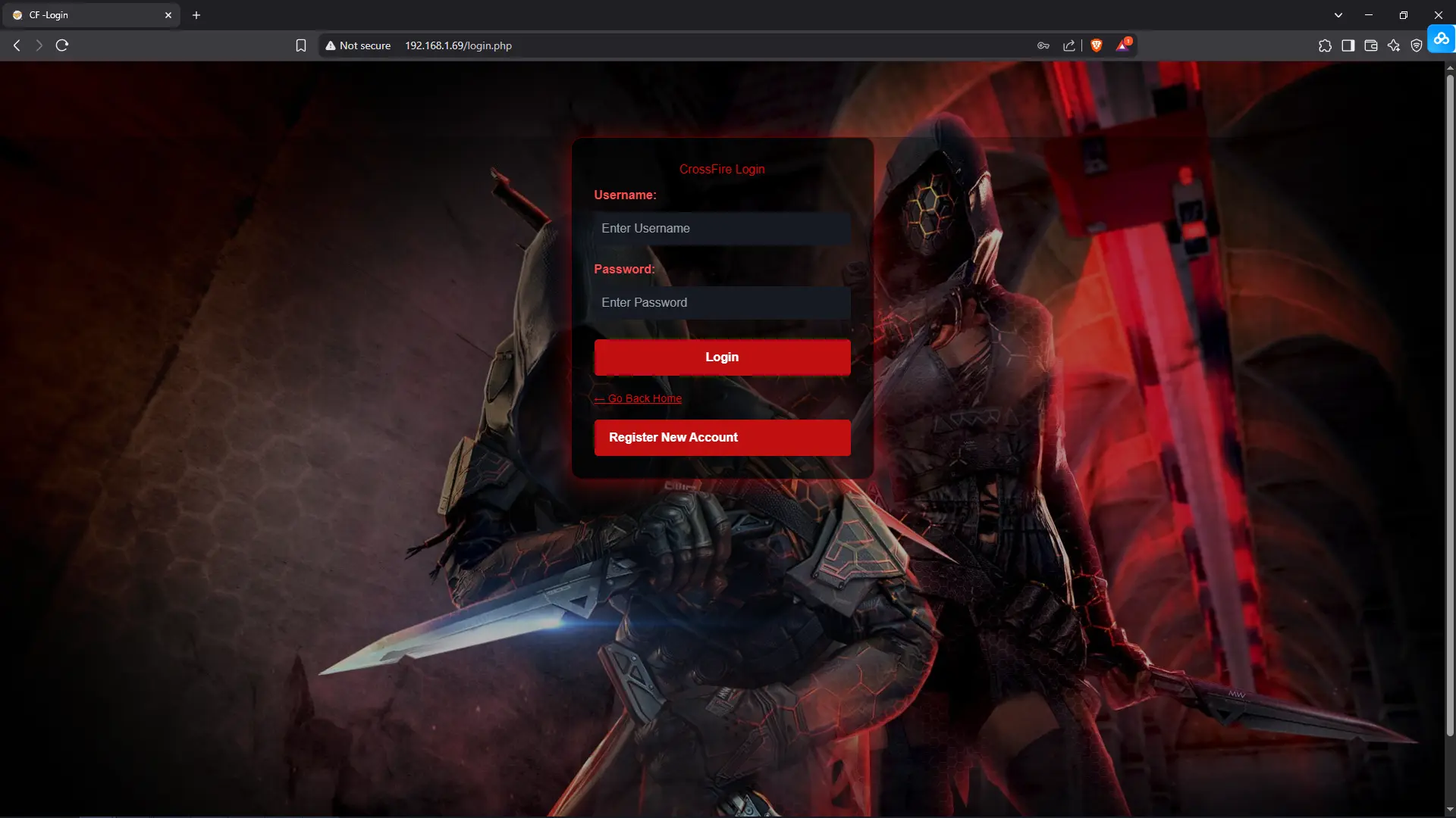 CrossFire website for private server with gm panel | RaGEZONE - MMO ...