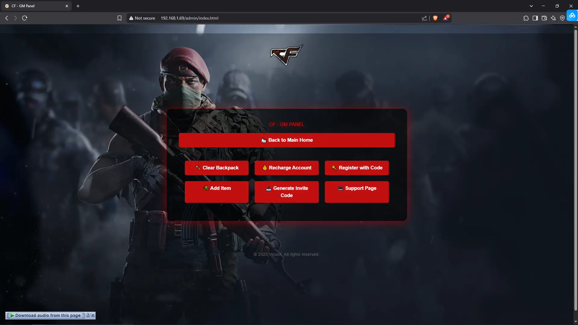 CrossFire website for private server with gm panel | RaGEZONE - MMO ...