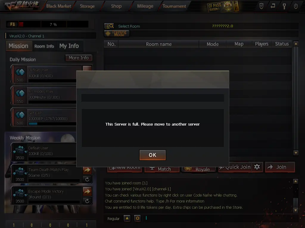need help about a game mode cf 2.0 | RaGEZONE - MMO Development Forums