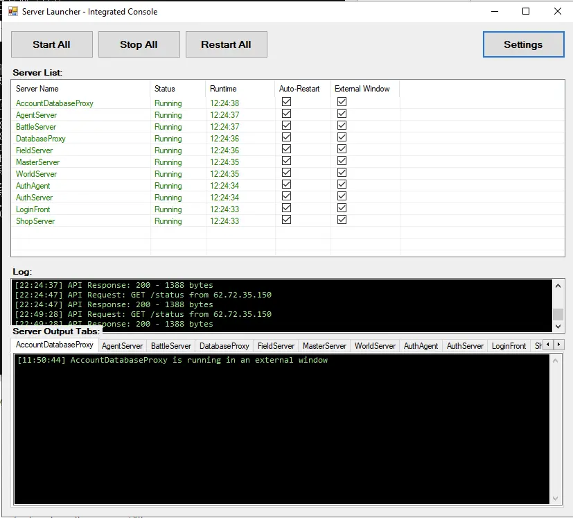 [Release] Simple Server Launcher source code + php plugin to start/stop ...