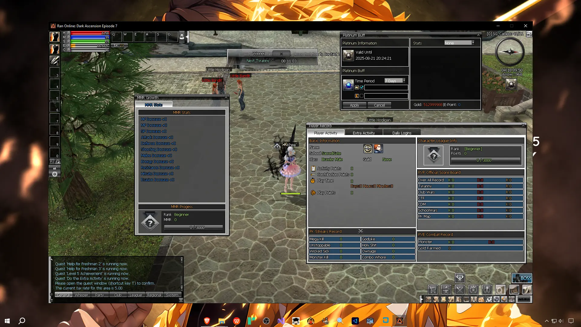 MMR Stats | RaGEZONE - MMO Development Forums