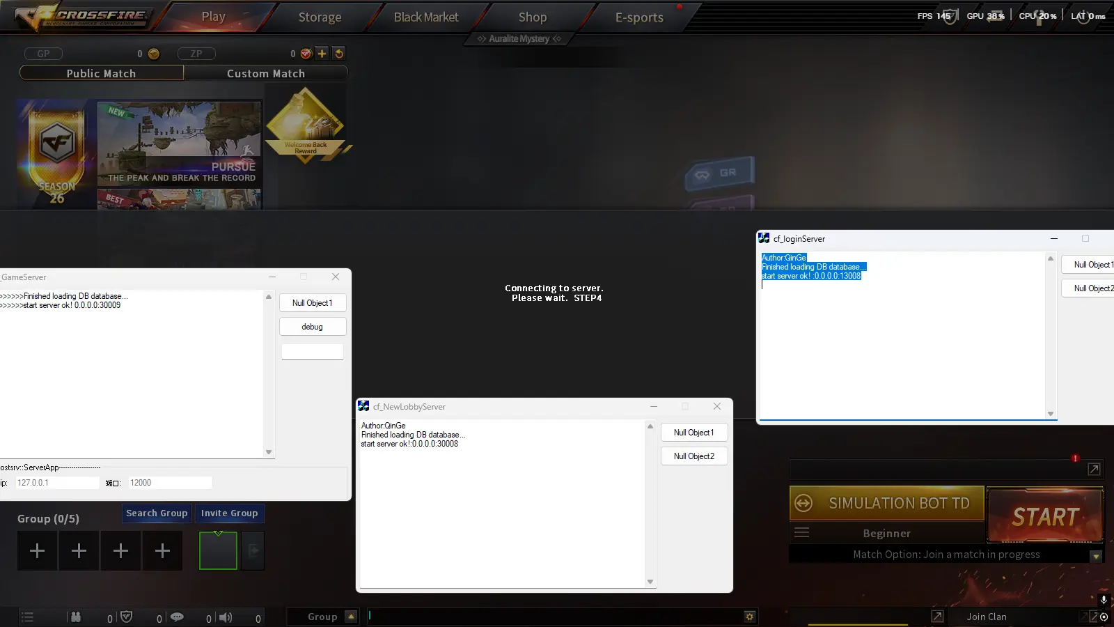 CF 3.0 Source Code ipgra | Page 2 | RaGEZONE - MMO Development Forums