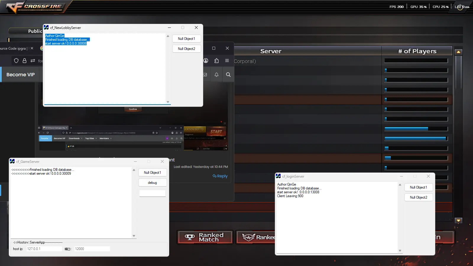 CF 3.0 Source Code ipgra | Page 2 | RaGEZONE - MMO Development Forums