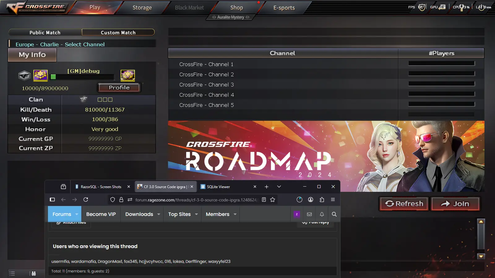 CF 3.0 Source Code ipgra | Page 4 | RaGEZONE - MMO Development Forums