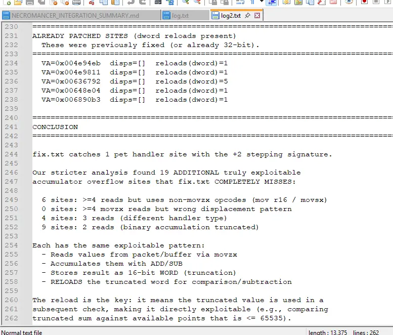 1783333821947 - Pet Attribute Overflow Exploit - BOI / WOI - RaGEZONE Forums