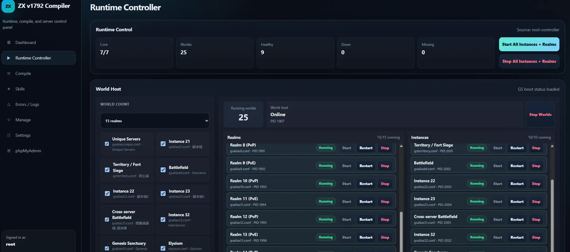 1785400945558 - 1792(18 Occupation) Source Compiler Server + Custom iweb Management - RaGEZONE Forums
