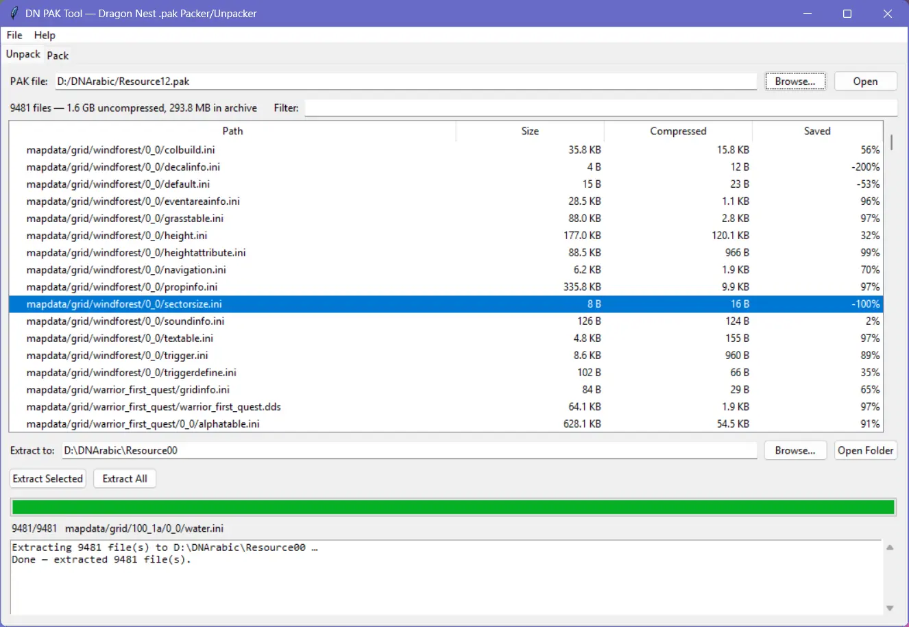 1785492835348 - DN PAK Dragon Nest Packer/Unpacker Python GUI Tool - RaGEZONE Forums