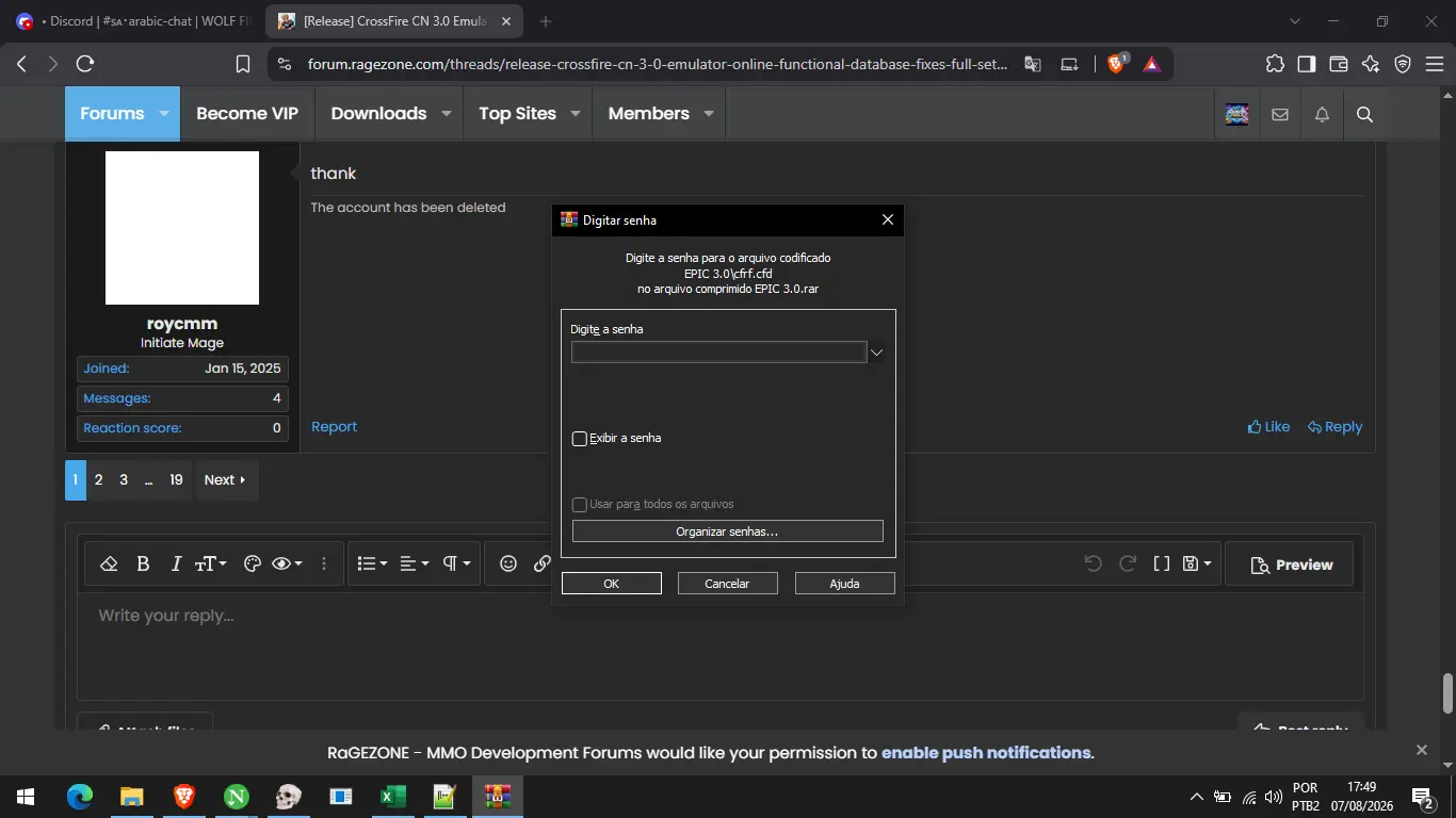 1786135797275 - [Release] CrossFire CN 3.0 Emulator (Online Functional) + Database Fixes + Full Setup Tutorial - RaGEZONE Forums