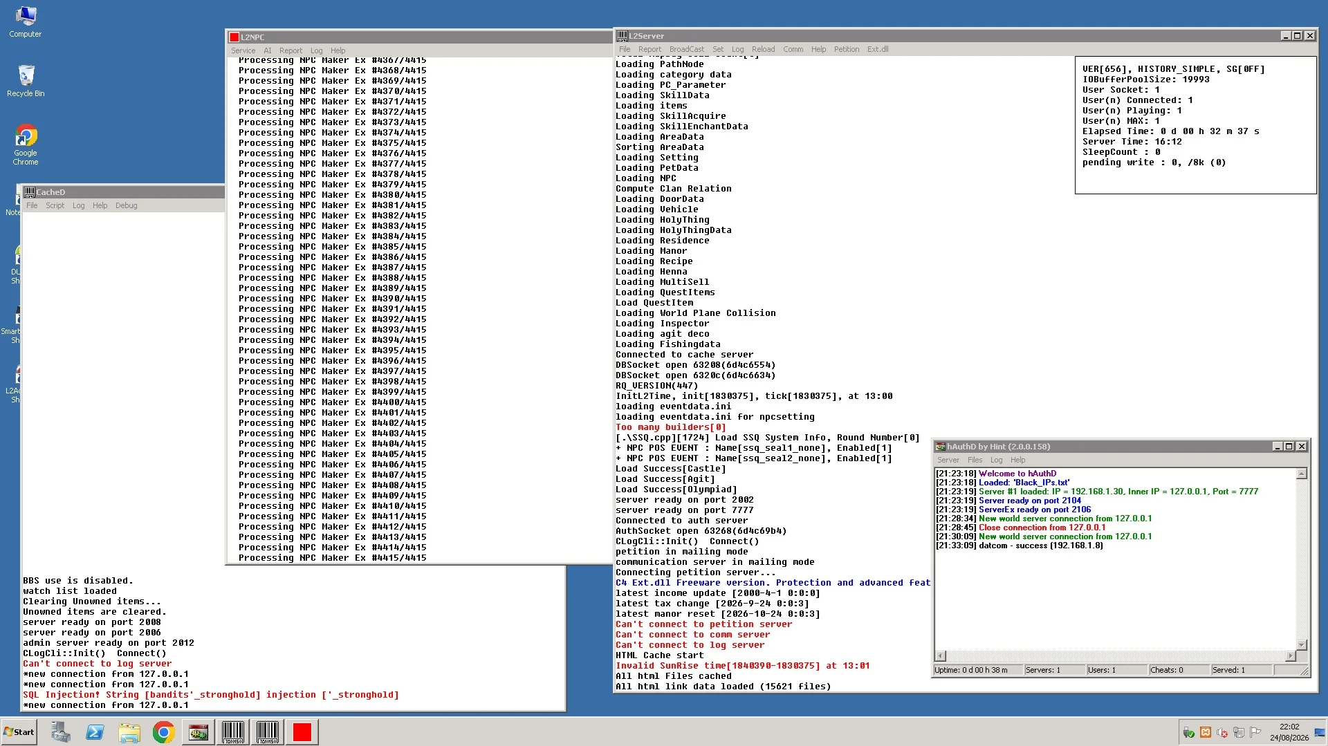 1787624012671 - The C4 Chronicle server VirtualBox - RaGEZONE Forums