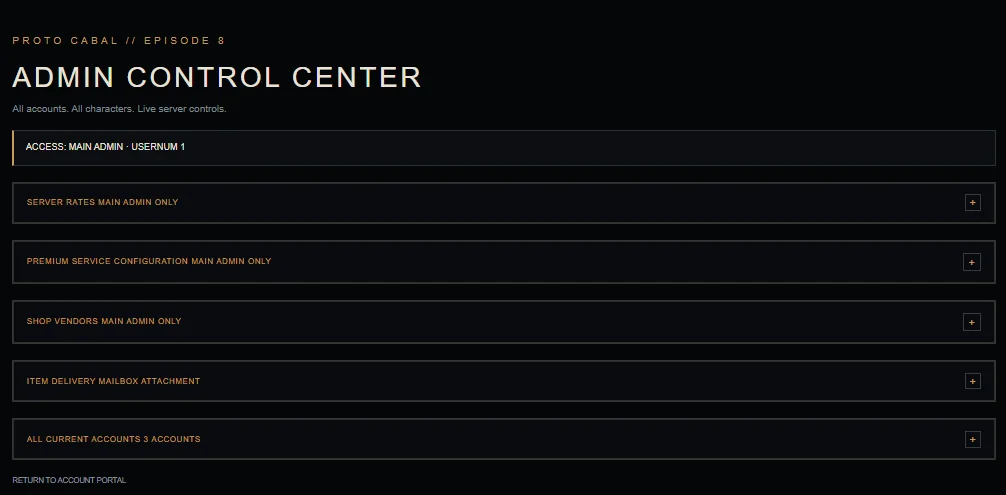 1788460212109 - CABAL EP8 Website & Web API — Beginner-Friendly WIP - RaGEZONE Forums