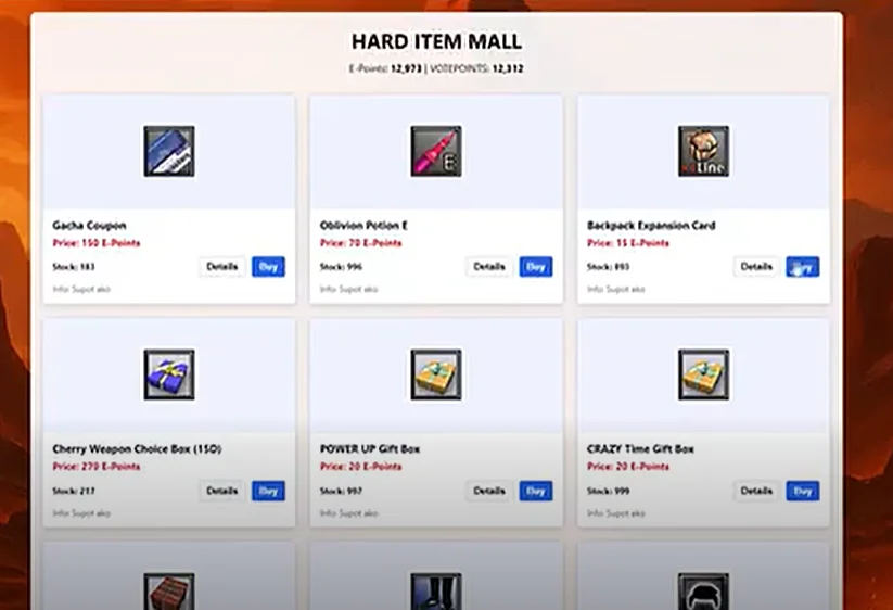 1790412681624 - WEBSITE WITH GMTOOL ACCESS & ITEM MALL - RaGEZONE Forums
