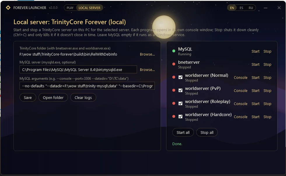 1790813879556 - WOW Forever beta Repack + PLAYER BOTS - RaGEZONE Forums