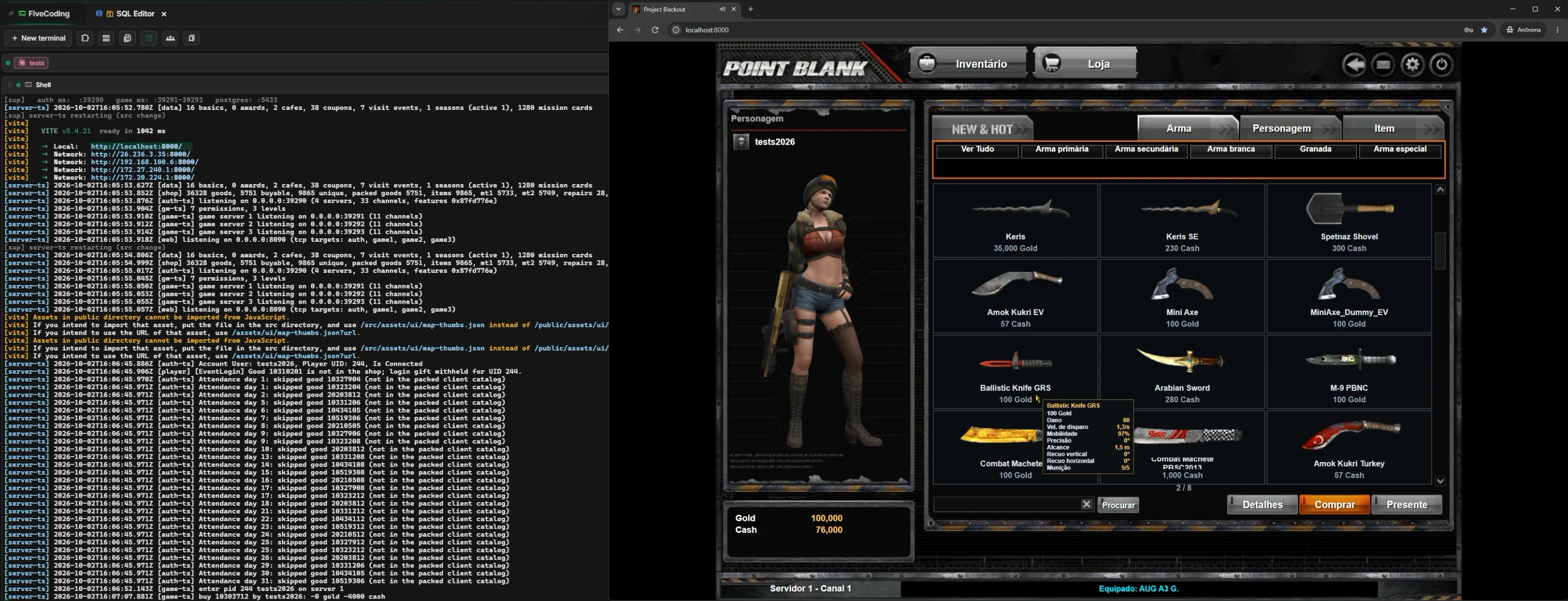 G7Hask - Point Blank running in the browser - Web port - RaGEZONE Forums
