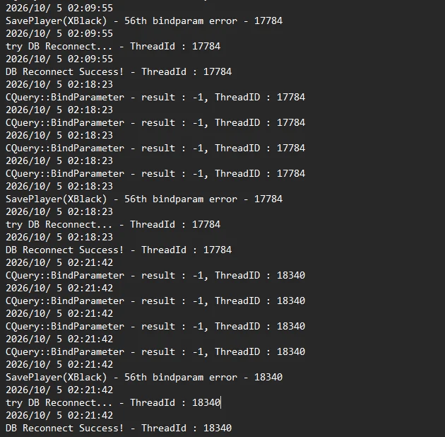 1791142630338 - Database not saving correctly - RaGEZONE Forums