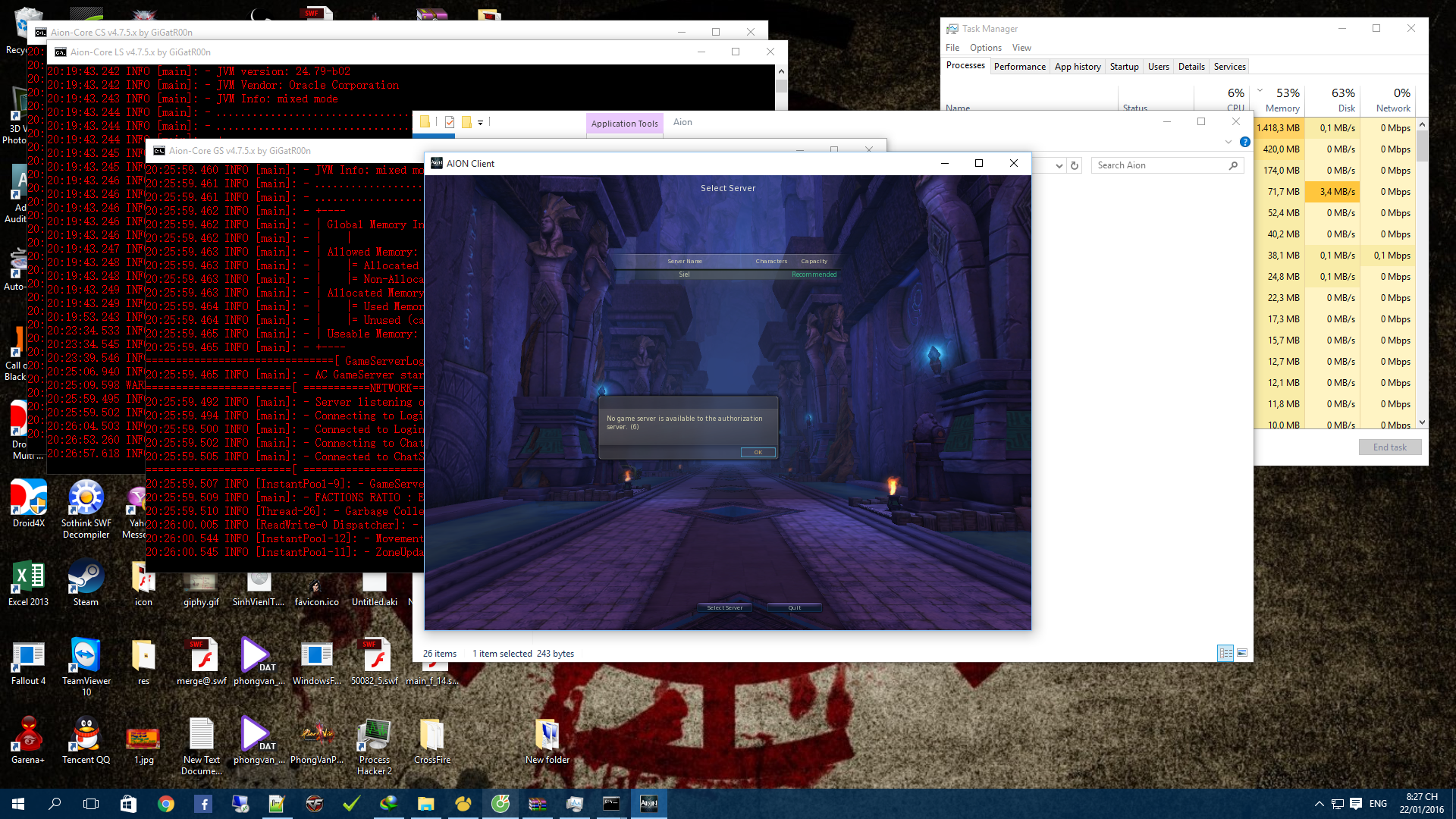 1vq4wX9 - Aion-Core v4.7.5.x NO LICENSE SYSTEM  [GameServer SETUP] - RaGEZONE Forums