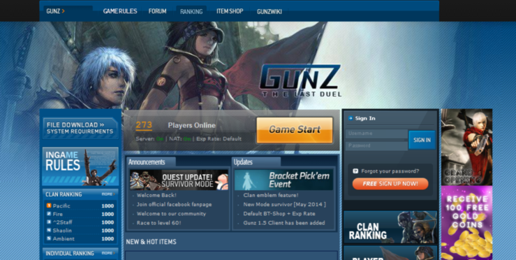 1XnC5ti - [GunZ] GunZ: The Last Duel | Play for official way Vanilla Server Lead-platform! - RaGEZONE Forums