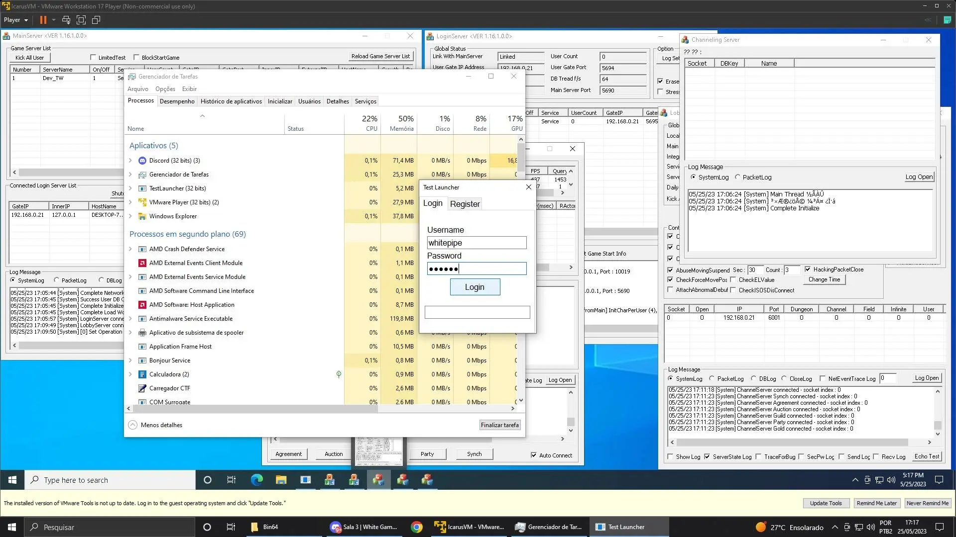2 - My client do not open with my virtual server - RaGEZONE Forums