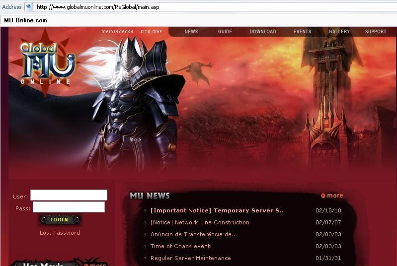 20060216232215 - Classic website screenshots - RaGEZONE Forums
