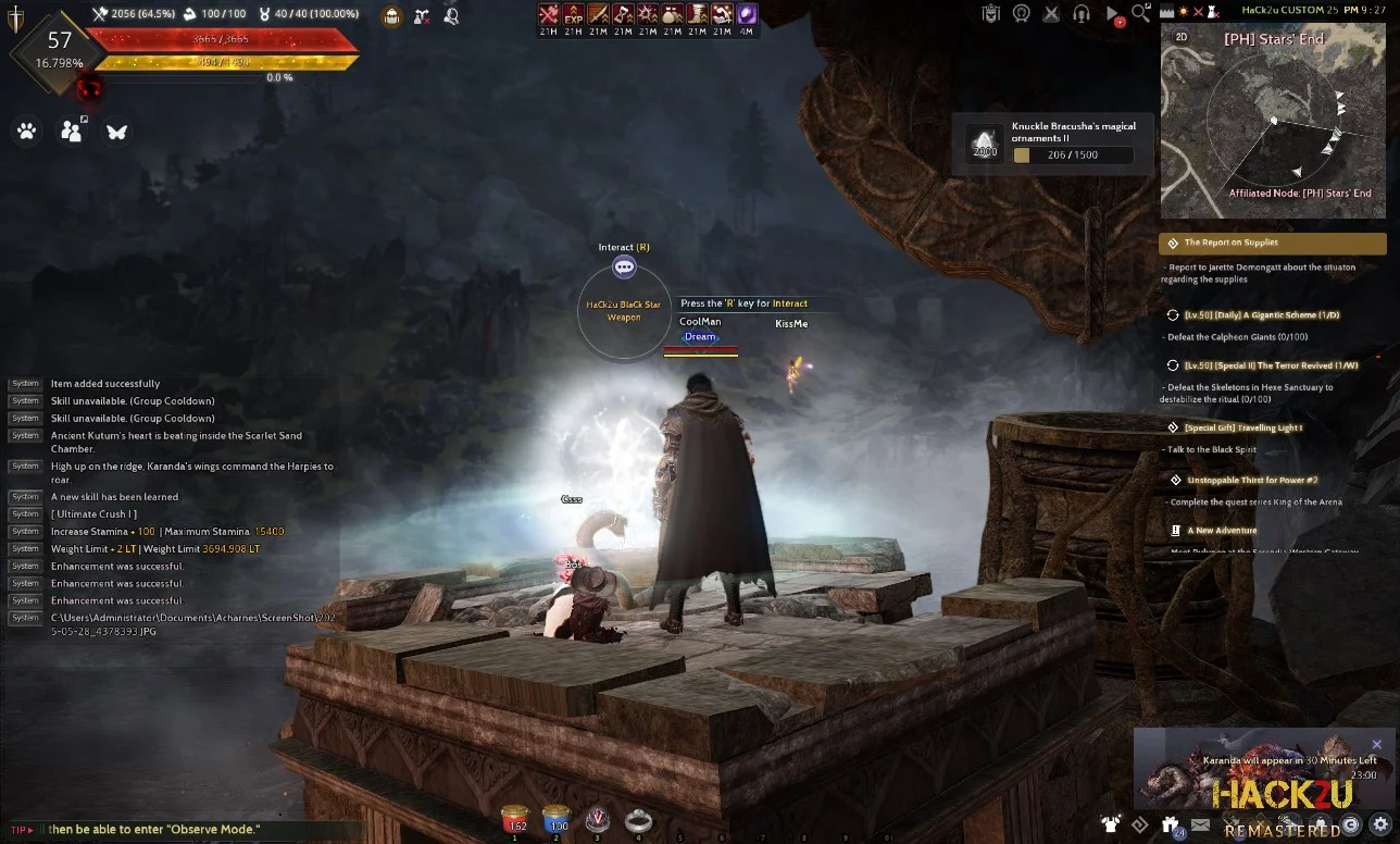 2025-05-28_4378393 - Server HaCk2uBD CUSTOM V3  Archer Version And Client Patch - RaGEZONE Forums