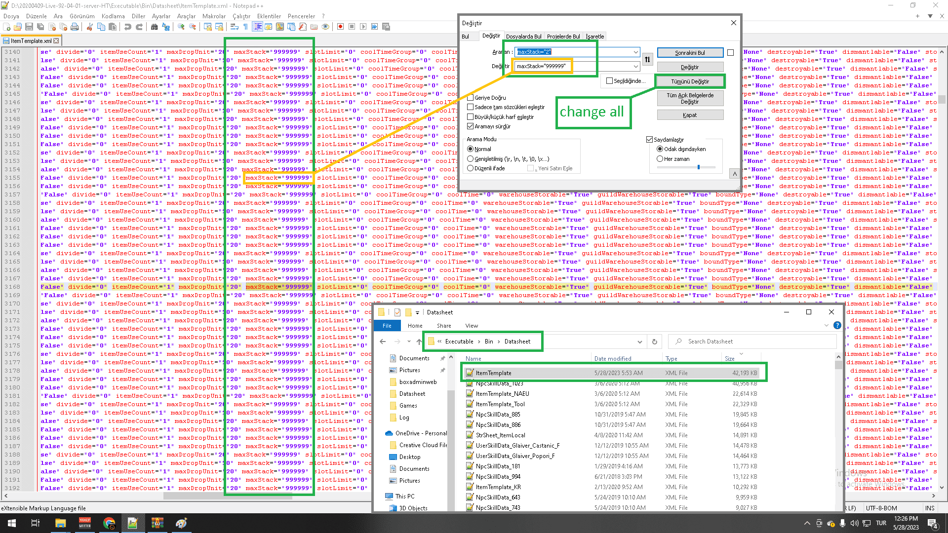 3 - Turn all stackables into any stack you want - RaGEZONE Forums