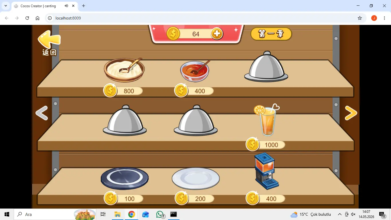H5 cooking simulator | RaGEZONE - MMO Development Forums