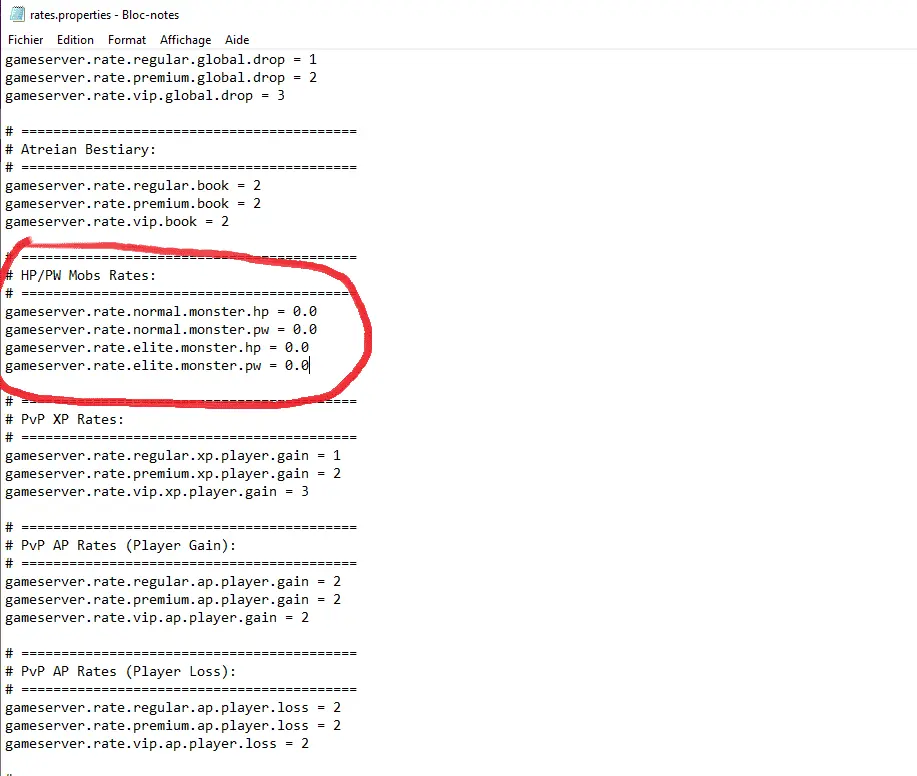 3HEKvcN - Aion 5.8 Config xml question - RaGEZONE Forums