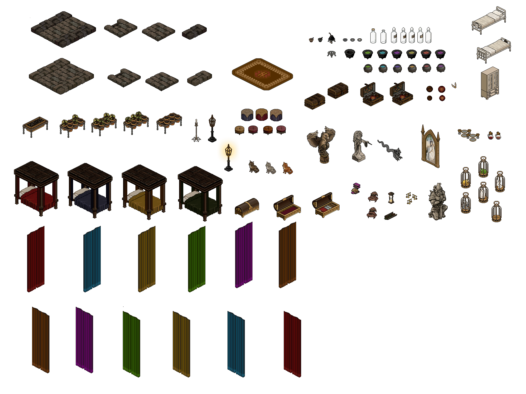 3RmzeCF - Hogwarts furni designs - RaGEZONE Forums