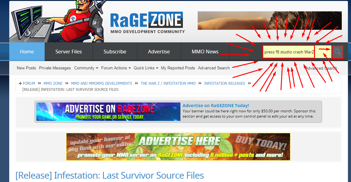 3wKllEH - [Release] Infestation: Last Survivor Source Files - RaGEZONE Forums