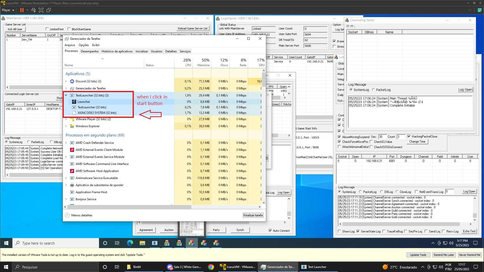 4 - My client do not open with my virtual server - RaGEZONE Forums