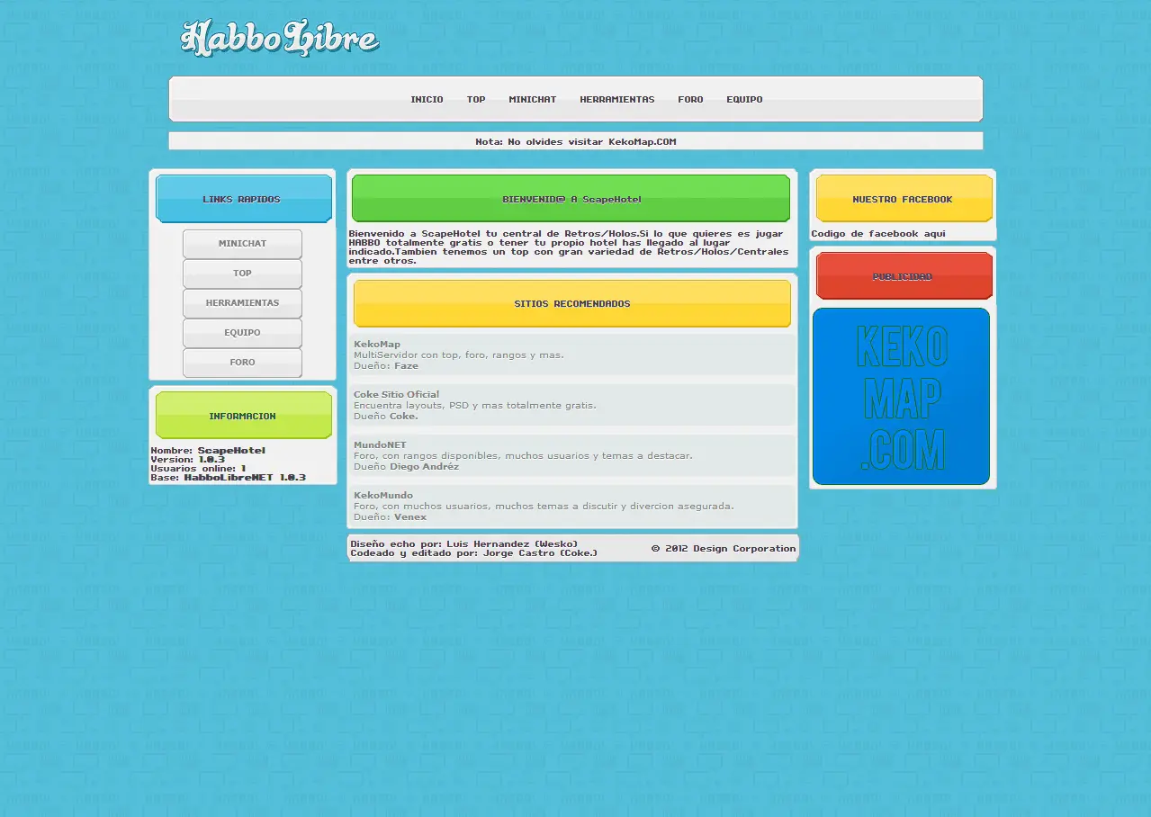 [Layout] HabboLibreNET | New design | Free | Download | RaGEZONE - MMO ...