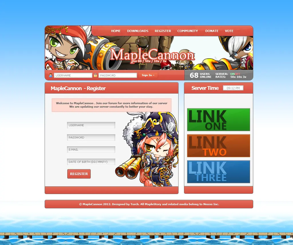 4l2HY - [Web-Design] MapleCannon - RaGEZONE Forums