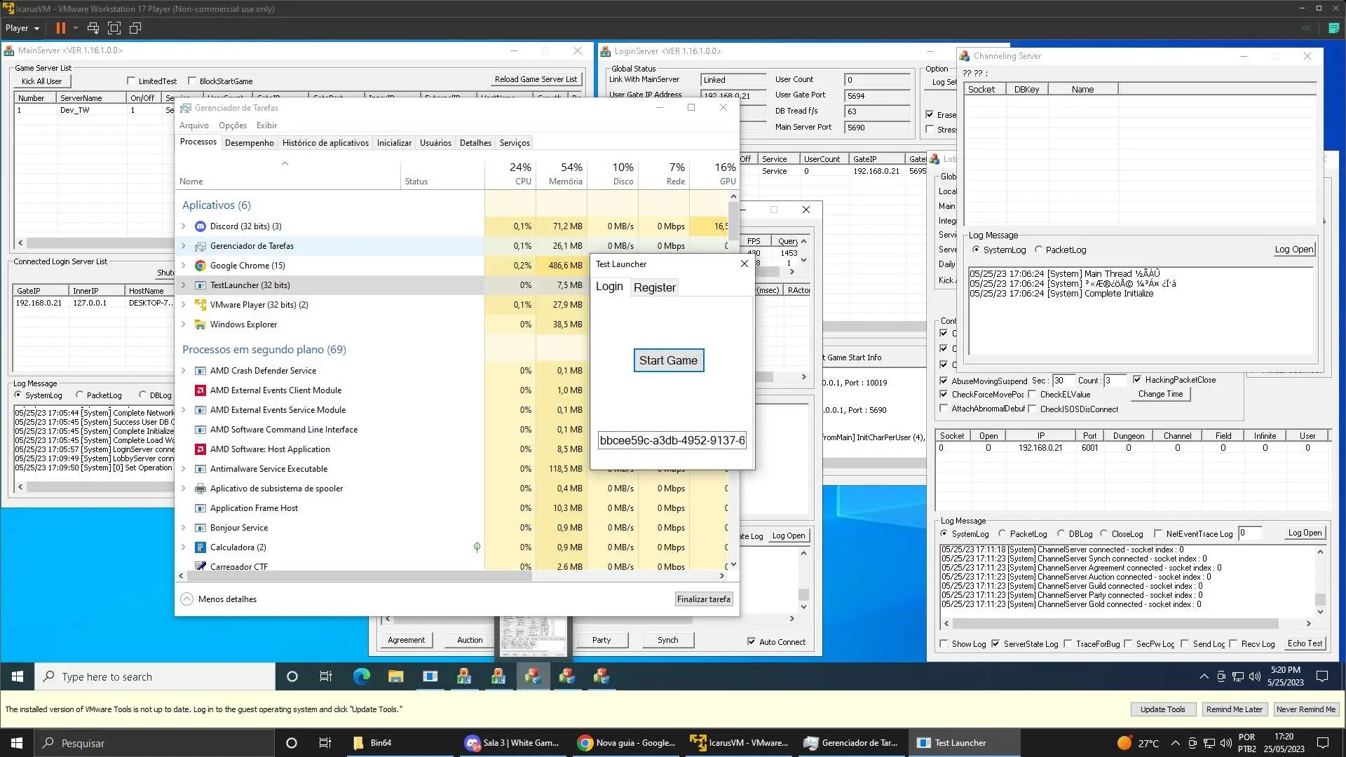 5 - My client do not open with my virtual server - RaGEZONE Forums