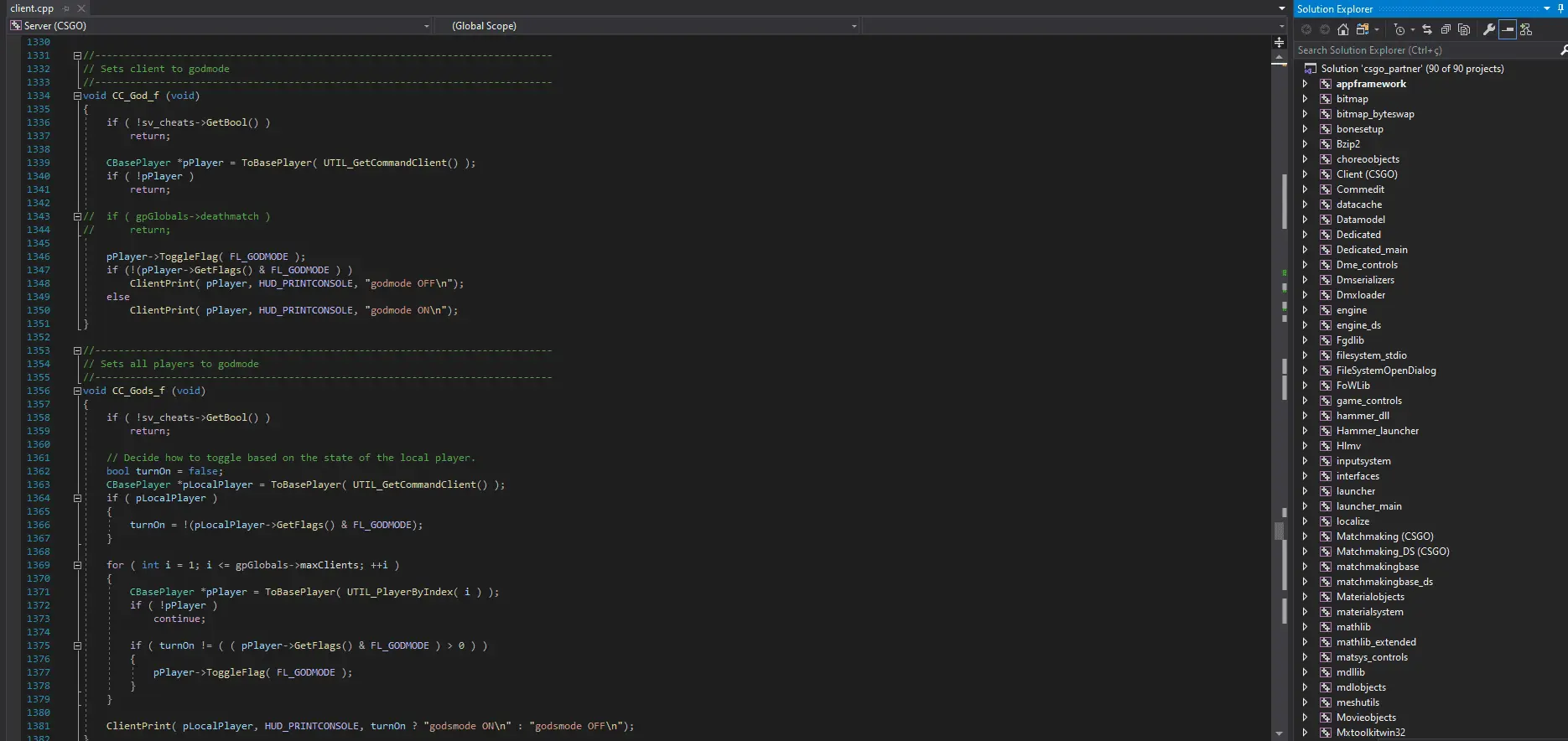5IKE5aq - [Release] Counter-Strike: Global Offensive Source Code - RaGEZONE Forums