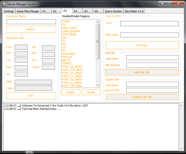 6YZOYPO - Advanced V-Sro Tool V4.0 - RaGEZONE Forums