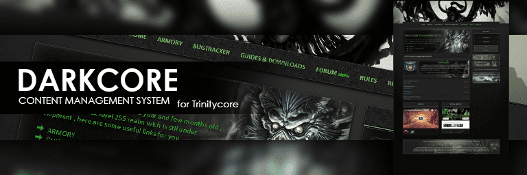 7DXYBBy - [Release] DarKcore Trinitycore CMS - RaGEZONE Forums